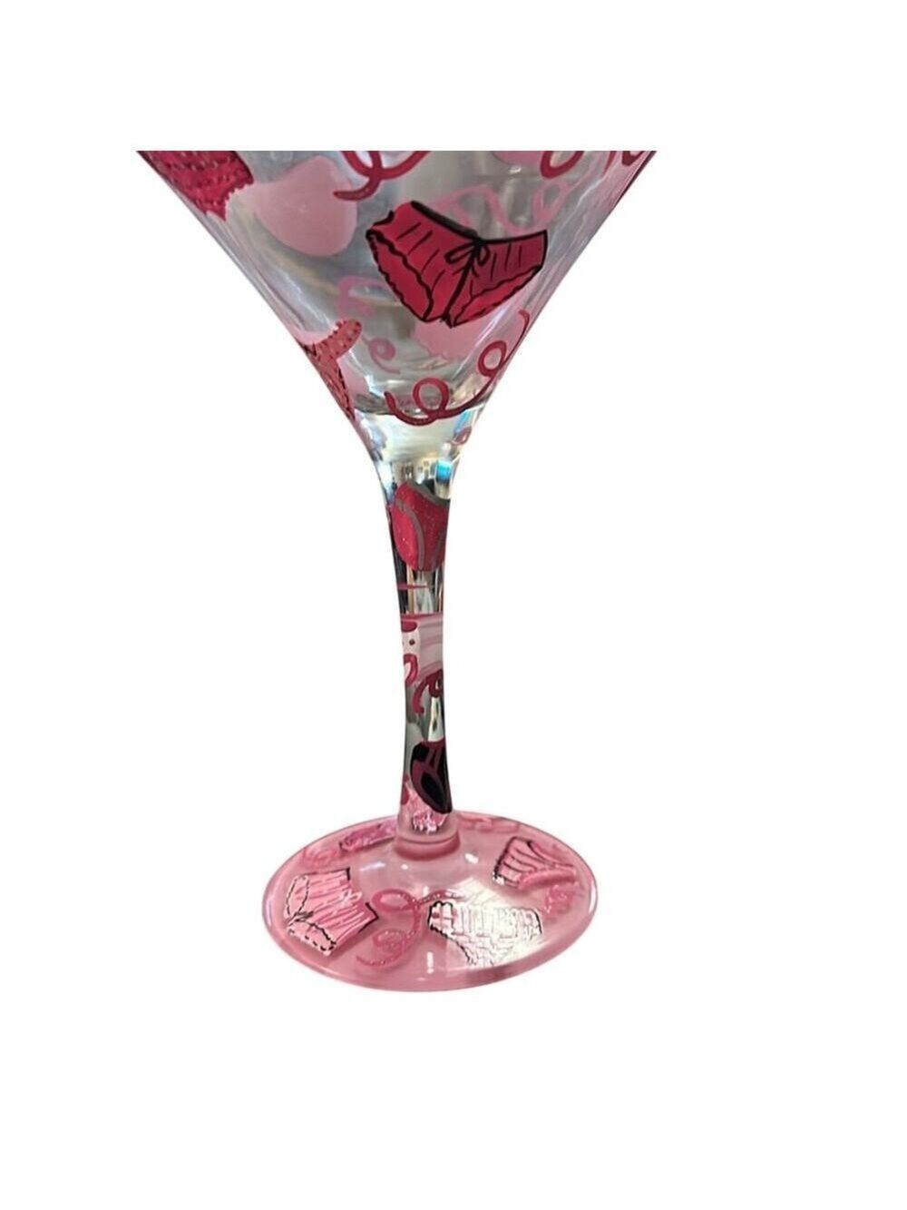 Pink Martini Glass